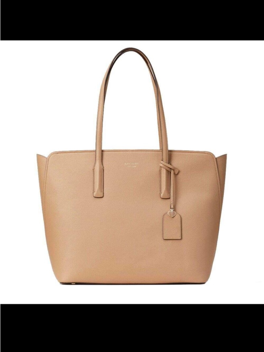 Kate Spade Margaux Tote in Light Fawn Pebbled Leather